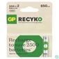 Kép 1/2 - GP ReCyko NiMH Akkumulátor HR03 (AAA) 650mAh 2db