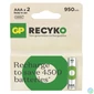 Kép 1/2 - GP ReCyko NiMH Akkumulátor HR03 (AAA) 950mAh 2db