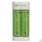 Kép 1/2 - GP Eco E211 Akkutöltő + 2×AA GP ReCyko 2000