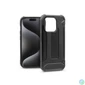 Kép 1/2 - Haffner PT-6855 Apple iPhone 15 Pro Armor fekete ütésálló hátlap