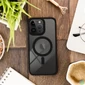 Kép 4/5 - Haffner PT-6835 Apple iPhone 15 Plus Edge Mag Cover fekete/átlátszó szilikon hátlap
