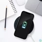 Kép 5/5 - Haffner PT-6841 Apple iPhone 15 Card Case fekete szilikon hátlap kártyatartóval