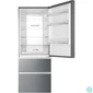 Kép 2/3 - Haier A3FE743CPJ inox, alulfagyasztós, Hűtő:310L, Fagyasztó:140L, Total No frost hűtőszekrény