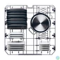 Kép 11/18 - Haier XS 6B1M3PB programok száma: 10, beépíthető, 16 terítékes mosogatógép 