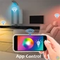 Kép 4/7 - Hama 176597 E27 RGB+CCT 10W okos WIFI LED izzó