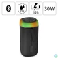 Kép 10/11 - Hama 188228 "SHINE 2.0", 30W, RGB LED, fekete bluetooth hangszóró