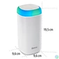 Kép 5/12 - Hama 188229 "SHINE 2.0", 30W, RGB LED, fehér bluetooth hangszóró