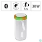 Kép 8/12 - Hama 188229 "SHINE 2.0", 30W, RGB LED, fehér bluetooth hangszóró