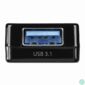 Kép 1/7 - Hama 135752 fekete USB 3.1 Type-C HUB (1x USB-A 3.1, 2x USB-A 2.0)