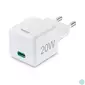 Kép 1/4 - Hama 201840 FIC E3 PD QC 20W fehér hálózati adapter