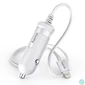 Kép 2/2 - Hama 178303 iPad/iPhone Lightning (MFI) 2,4A fehér autós töltő