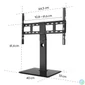 Kép 6/7 - Hama 00220867 FITV 65" forgatható asztali TV állvány
