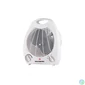 Kép 1/2 - Hausberg HB-8501AB 2000W fehér elektromos hősugárzó ventillátorral