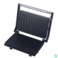 Kép 2/3 - Hausberg HB-539IN 1300W fekete kontakt grill szendvicssütő, állítható termosztát, rozsdamentes ház