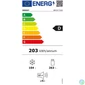 Kép 6/16 - Indesit INFC9 TT33X inox, alulfagyasztós, Hűtő:264L, Fagyasztó:104L, No frost hűtőszekrény