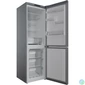 Kép 6/9 - Indesit INFC8 TI21X inox, alulfagyasztós, Hűtő:231L, Fagyasztó:104L, Total No frost hűtőszekrény