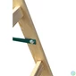 Kép 4/5 - DRABEST STANDARD 2x6 lépcsős fa létra, összecsukható