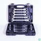 Kép 2/4 - IRIS TOOLS GW-012-032 12 darabos csuklós racsnis kombinált csavarkulcs készlet