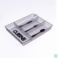 Kép 1/2 - IRIS KT-210 CUISINE fémrácsos evőeszköztartó 32cmx26cmx4.5cm