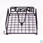 Kép 3/3 - IRIS KT-211 CUISINE fémrácsos szalvétatartó 18cmx18cmx7cm