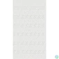 Kép 4/5 - IRIS tekercses csomagoló papír, arany/ezüst, különböző mintákkal, 200x70cm, 60g/m2