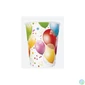 Kép 2/6 - IRIS Daisy papírpohár, 250 ml, különböző színekben és mintákkal, 8db/csomag