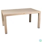 Kép 3/3 - IRIS GF-800C ORIGINAL CAPPUCCINO műanyag kerti asztal rattan 90x150cm