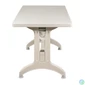 Kép 2/3 - IRIS GF-1000C Stable CAPPUCCINO műanyag asztal 70x120cm