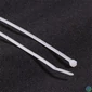Kép 4/9 - Iris Electric 100 db natúr 300x7,6mm kábelkötegelő, gyorskötöző, kötegelő