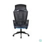Kép 5/5 - IRISOffice Astra kék/fekete ergonómikus, szövet-hálós irodai forgószék fej és háttámasszal