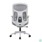 Kép 5/5 - IRISOffice Avalon szürke/fekete ergonómikus, szövet-hálós irodai forgószék háttámasszal