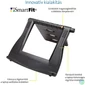 Kép 12/14 - Kensington K52788WW SmartFit Easy Riser állítható magasságú laptop hűtő állvány