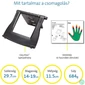 Kép 2/14 - Kensington K52788WW SmartFit Easy Riser állítható magasságú laptop hűtő állvány
