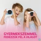 Kép 2/9 - LAMAX PixelKid1 Pink Full HD 8MP rózsazsín gyerek fényképezőgép és kamera