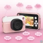 Kép 3/9 - LAMAX PixelKid1 Pink Full HD 8MP rózsazsín gyerek fényképezőgép és kamera