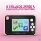 Kép 4/9 - LAMAX PixelKid1 Pink Full HD 8MP rózsazsín gyerek fényképezőgép és kamera