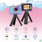 Kép 6/9 - LAMAX PixelKid1 Pink Full HD 8MP rózsazsín gyerek fényképezőgép és kamera