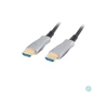 Kép 2/5 - Lanberg 30m aktív optikai HDMI apa-apa fekete AOC kábel