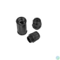 Kép 1/2 - Lanberg AD-RJ45-OS6-IP67 RJ45-RJ45 Cat5e/Cat6 FTP IP67 vízálló árnyékolt fekete toldó