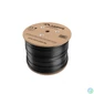 Kép 1/3 - Lanberg LCF6-21CU-0305-BK Cat.6 F/UTP AWG23 Fca PE 305m árnyékolt fekete kültéri kábel