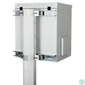 Kép 2/4 - Lande LN-SBO-IP5509U6060-LG SAFEbox 19" 9U 600x600 kültéri szürke fali rack szekrény
