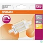 Kép 1/3 - Osram Superstar műanyag búra/8,5W/1055lm/2700K/R7s dimmelhető LED ceruza izzó