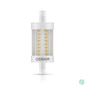 Kép 2/3 - Osram Superstar műanyag búra/8,5W/1055lm/2700K/R7s dimmelhető LED ceruza izzó