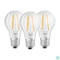 Kép 1/2 - Osram Base átlátszó üveg búra/6,5W/806lm/4000K/E27/dobozos LED körte izzó 3 db
