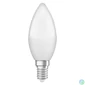 Kép 1/3 - Osram Base matt műanyag búra/5W/470lm/2700K/E14/dobozos LED gyertya izzó 3 db