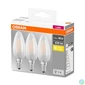 Kép 4/4 - Osram Base matt üveg búra/4W/470lm/2700K/E14 LED gyertya izzó 3 db