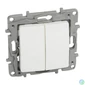 Kép 1/2 - Legrand 764506 Niloé fehér csillárkapcsoló