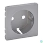 Kép 1/2 - Legrand 755202 Valena Life InMatic aluminium 2P+F csatlakozóaljzat burkolat