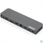 Kép 1/8 - Lenovo ThinkPad 40AU0065EU 65W USB-C Mini Dock fekete dokkoló
