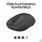 Kép 1/8 - Logitech M240 Silent Bluetooth fekete egér
